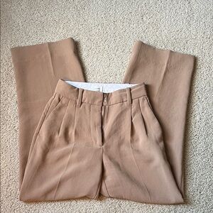 Aritzia Wilfred Effortless Pants – Camel – Size 0